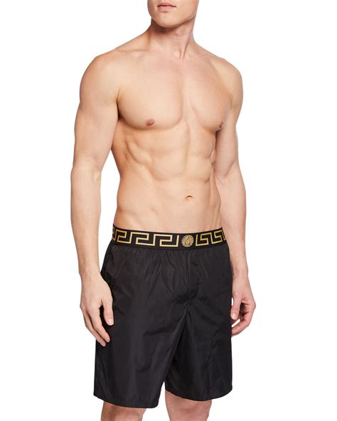 versace swim trunks fake|designer bathing suits men's.